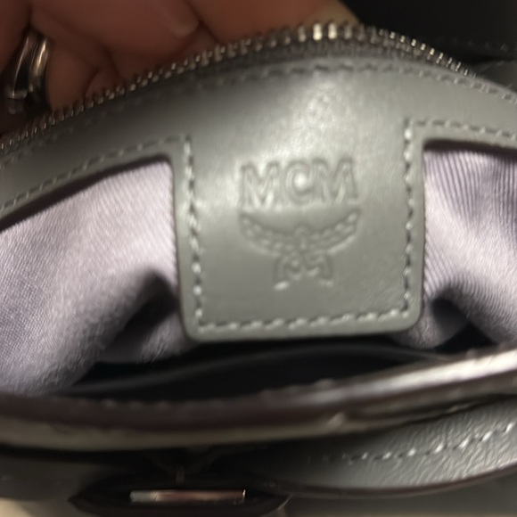 MCM Embossed Leather Essential Small Backpack main image 9